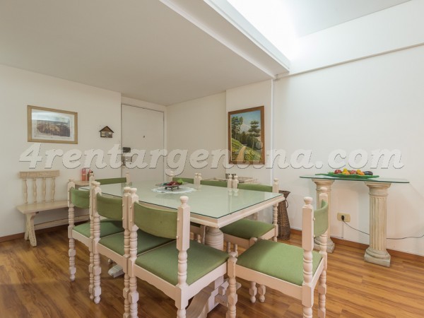 Virrey del Pino et Amenabar IV: Furnished apartment in Belgrano