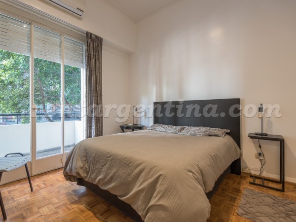 Apartamento Amoblado en Las Heras y Billinghurst IV, Recoleta