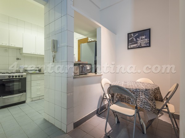 Las Heras et Billinghurst V: Apartment for rent in Recoleta