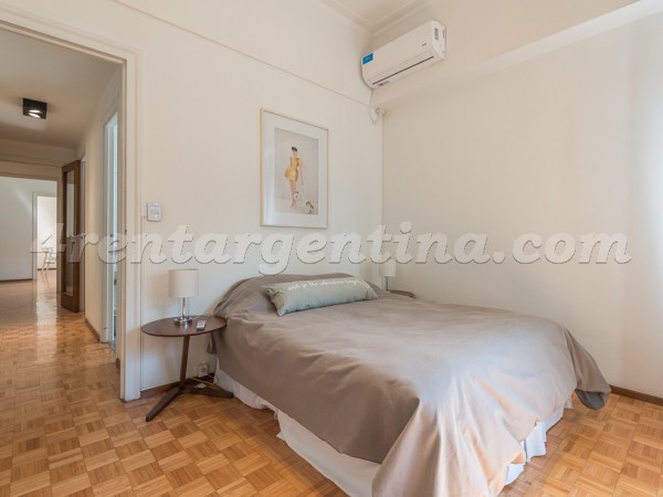 Departamento Amoblado en Las Heras y Billinghurst V, Recoleta