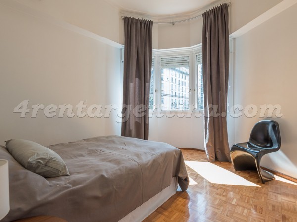 Las Heras et Billinghurst V: Apartment for rent in Recoleta