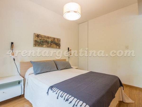 Ugarte et O Higgins: Furnished apartment in Belgrano