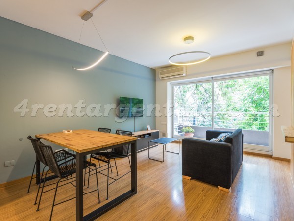 Ugarte et O Higgins: Furnished apartment in Belgrano