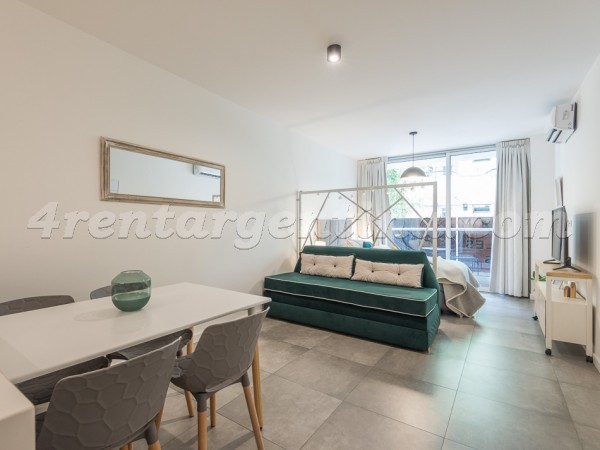 Darregueyra and Guemes I: Furnished apartment in Palermo