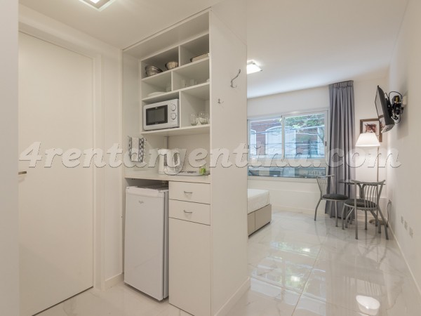 Juncal and Libertad II: Furnished apartment in Recoleta