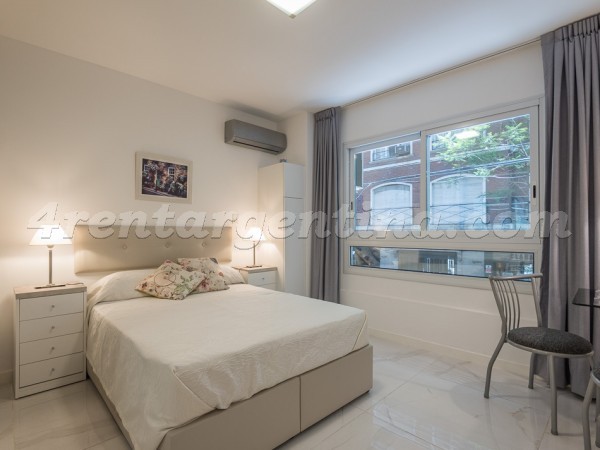 Juncal and Libertad II: Furnished apartment in Recoleta