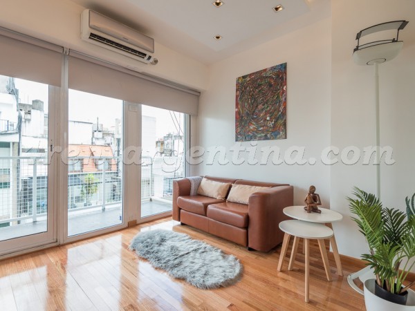 Apartamento Mobiliado em  Guemes e Coronel Diaz, Palermo