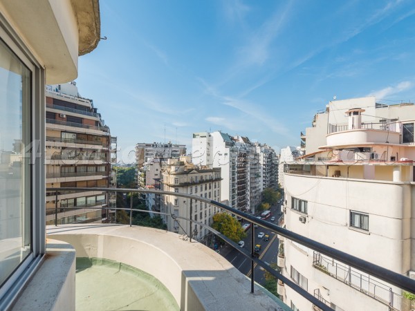 Apartamento Amoblado en Las Heras y Billinghurst VII, Recoleta