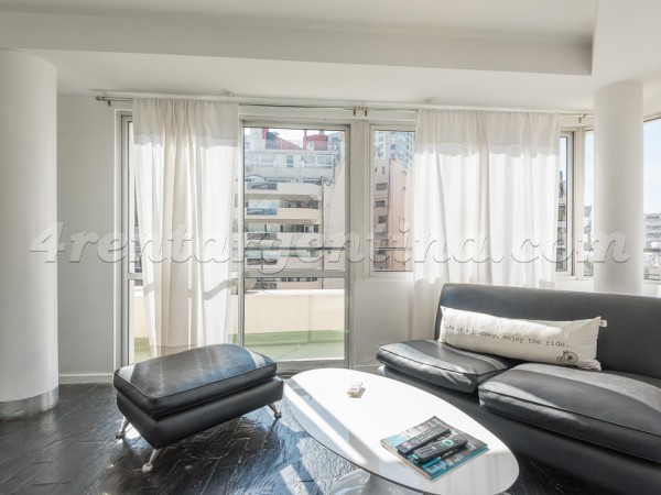 Apartamento Amoblado en Las Heras y Billinghurst VII, Recoleta