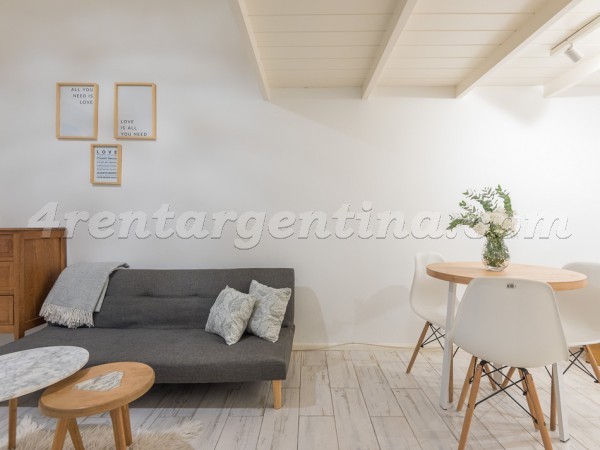 Apartamento Mobiliado em  Juncal e Azcuenaga II, Recoleta