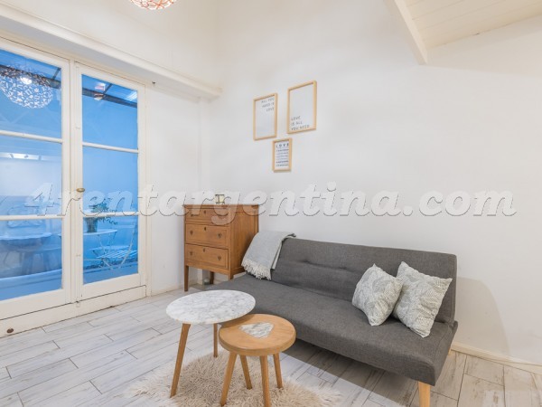 Juncal et Azcuenaga II, apartment fully equipped