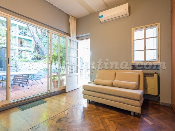 Guatemala and Thames I: Furnished apartment in Palermo