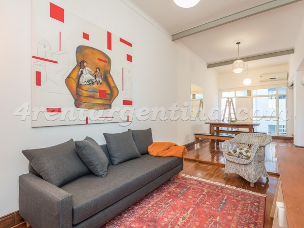 Teodoro Garcia and Freire: Furnished apartment in Colegiales