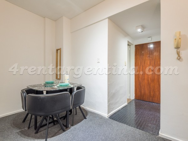 Apartamento Amoblado en Suipacha y M. T. Alvear III, Downtown