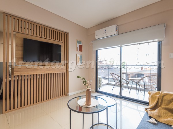 Corrientes and Lambare III: Furnished apartment in Almagro