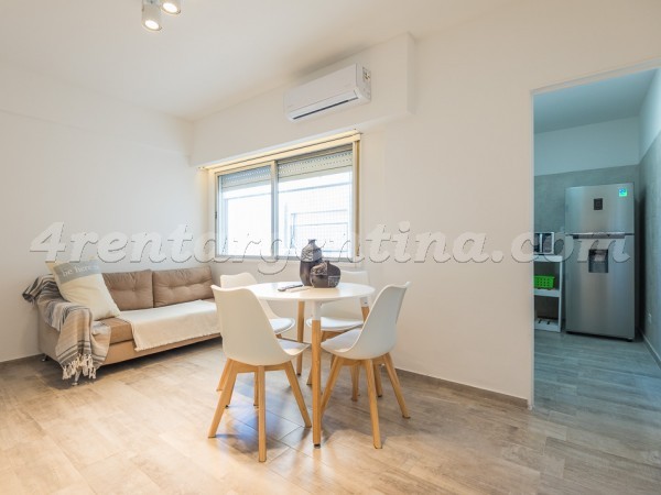 Corrientes et Dorrego: Furnished apartment in Palermo