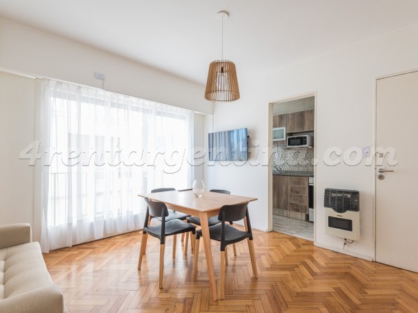 Oro and Guemes II: Furnished apartment in Palermo
