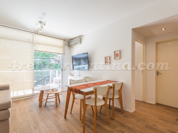 Cabrera et Dorrego II: Furnished apartment in Palermo