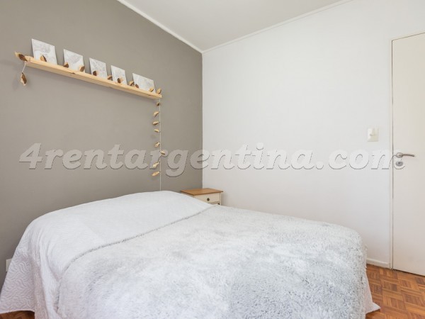 Congreso and 3 de Febrero, apartment fully equipped