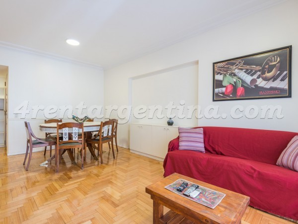 Santa Fe and Coronel Diaz: Furnished apartment in Palermo