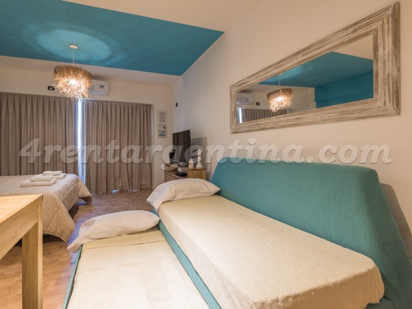 Apartamento Amoblado en Paraguay y Larrea III, Recoleta