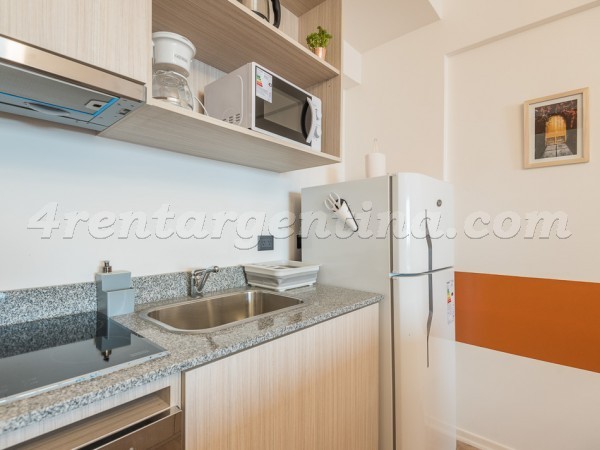 Paraguay and Larrea IV: Furnished apartment in Recoleta