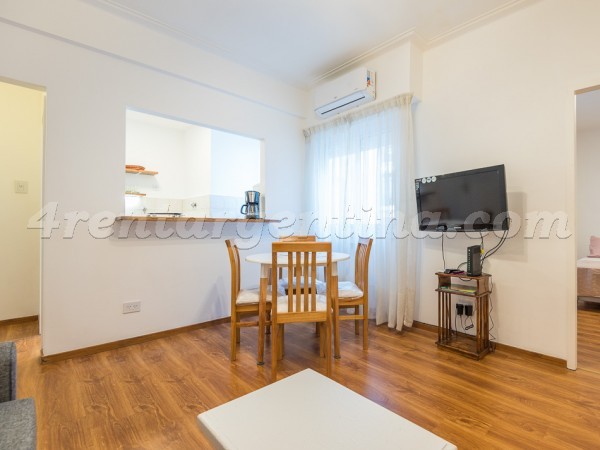 Apartamento Amoblado en Guemes y Malabia I, Palermo