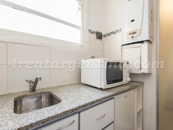 3 de Febrero and Federico Lacroze II: Furnished apartment in Belgrano