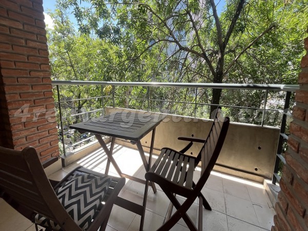 Apartamento Amoblado en Arevalo 1400, Palermo