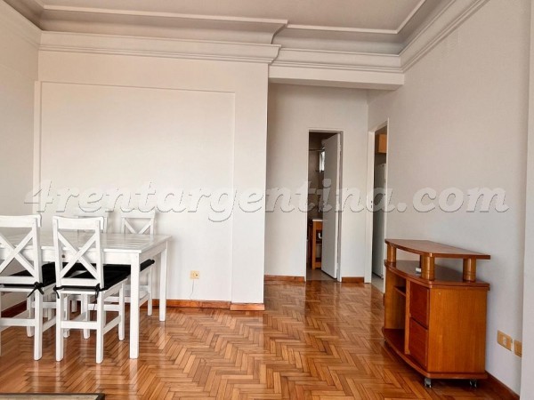 Juncal and Salguero: Furnished apartment in Palermo