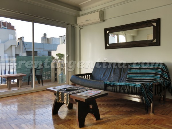 Juncal and Salguero: Apartment for rent in Buenos Aires