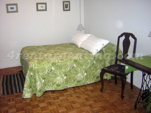 French et Pueyrredon: Furnished apartment in Recoleta