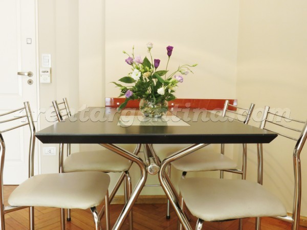 Paraguay and Bulnes, apartment fully equipped