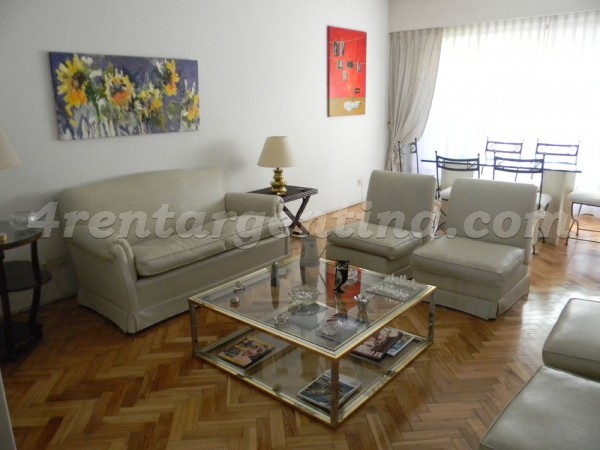 Callao et Quintana: Furnished apartment in Recoleta