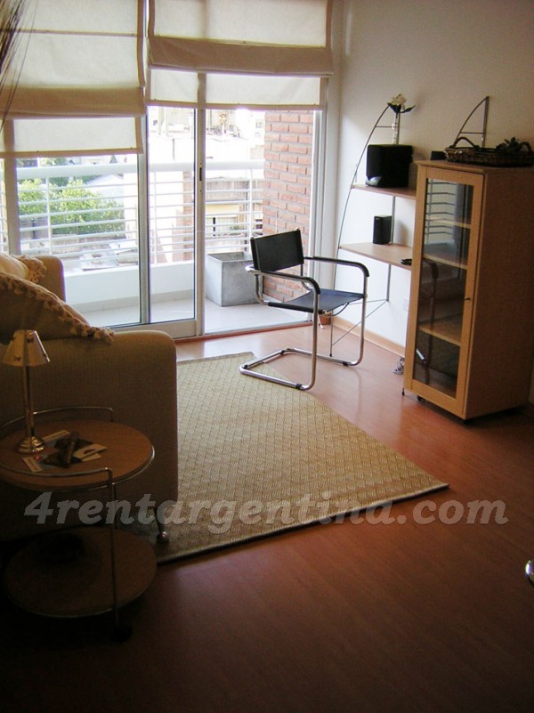 Paraguay and Scalabrini Ortiz II: Furnished apartment in Palermo