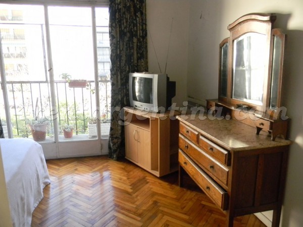 Las Heras and Callao: Furnished apartment in Recoleta