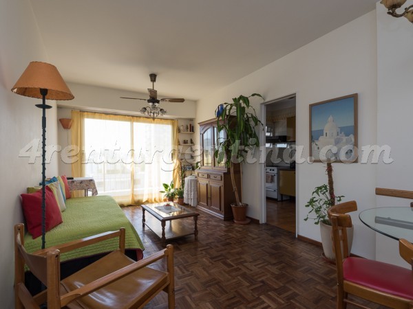 Lerma and Scalabrini Ortiz: Furnished apartment in Palermo