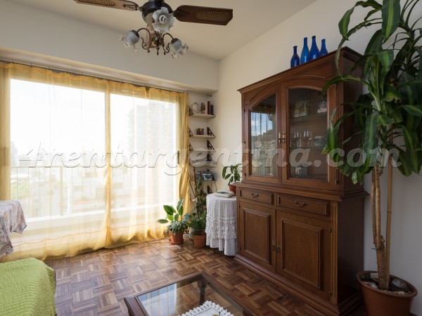 Lerma et Scalabrini Ortiz: Furnished apartment in Palermo
