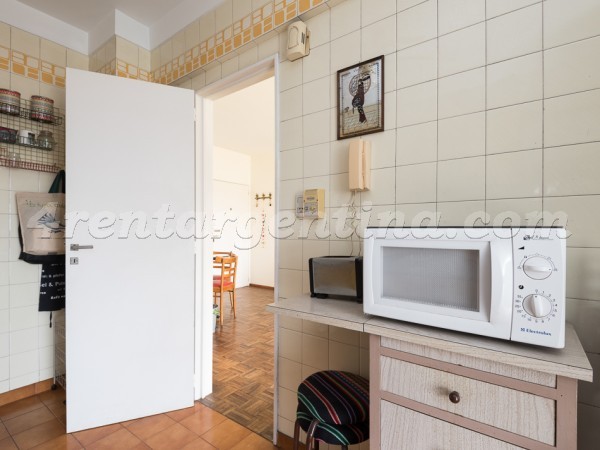 Apartamento Mobiliado em  Lerma e Scalabrini Ortiz, Palermo