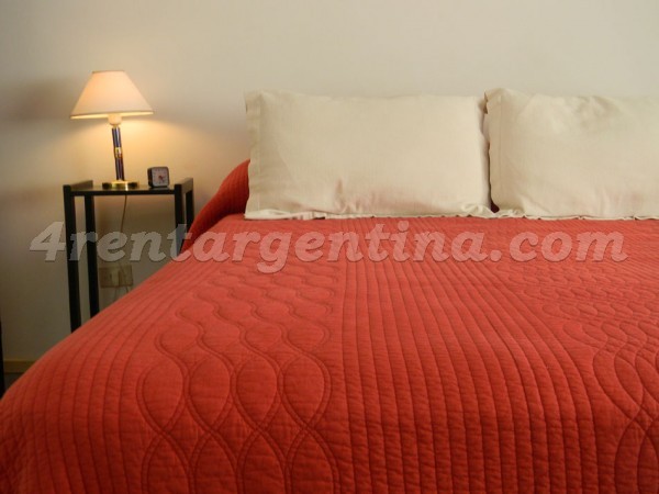 Azcuenaga and Guido IV: Furnished apartment in Recoleta