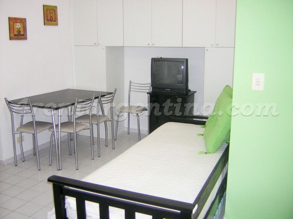 Apartamento Mobiliado em  Bulnes e Corrientes, Almagro