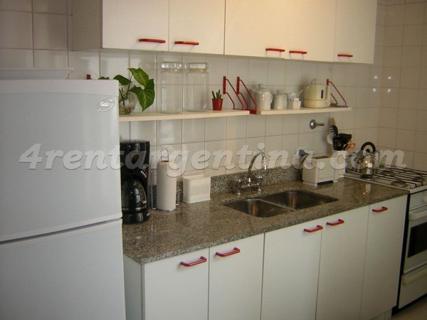 Darregueyra and Paraguay, apartment fully equipped