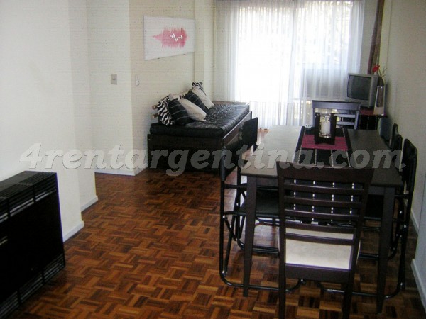 Cerrito and Rivadavia, apartment fully equipped