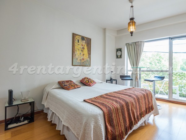 Azcuenaga and Las Heras: Furnished apartment in Recoleta