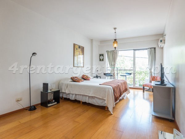 Azcuenaga and Las Heras, apartment fully equipped