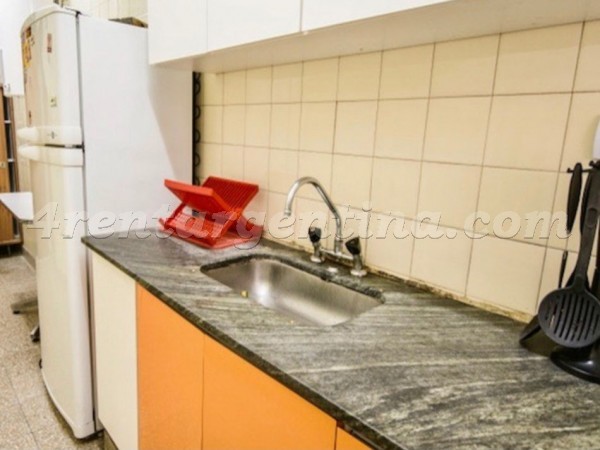 San Luis and Pueyrredon, apartment fully equipped