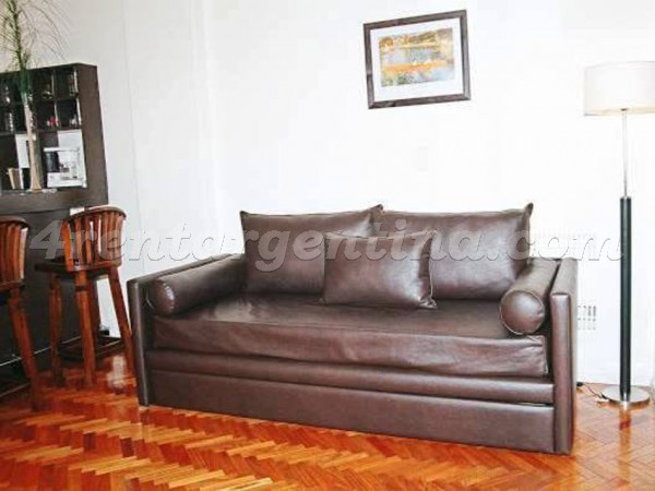 Apartamento Amoblado en Pellegrini y Paraguay, Downtown