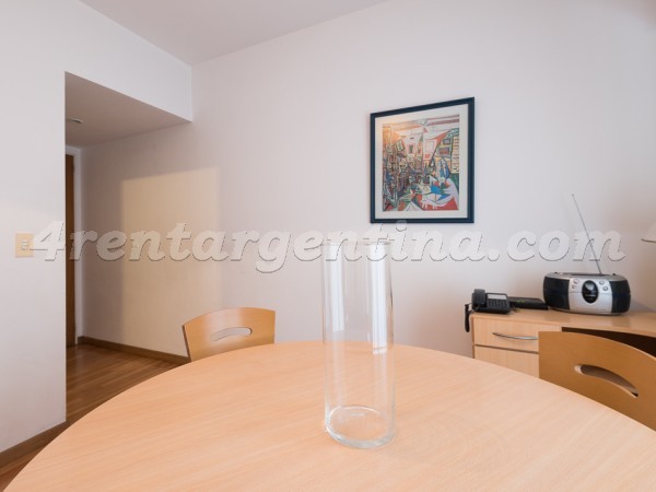 Ayacucho and Libertador: Furnished apartment in Recoleta