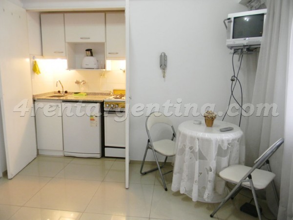 Azcuenaga and Guido XIII: Furnished apartment in Recoleta