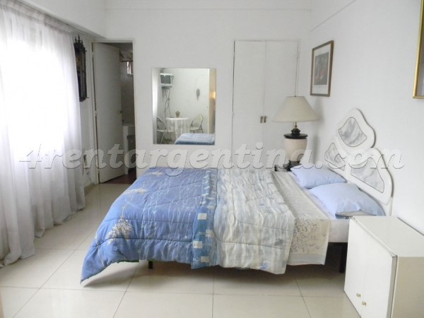 Azcuenaga and Guido XIII: Furnished apartment in Recoleta
